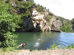 baignade dans l'Aude et l'Herault